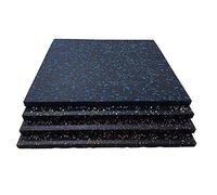 RajoNN Tapis de sol en caoutchouc d'entraînement d'exercice Carreaux de sol de protection emboîtables absorbant les chocs antidérapant pour salle de sport à domicile (couleur : 12 pièces, taille : 50