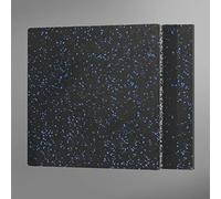 RajoNN Tapis de sol en caoutchouc pour gymnastique, équipement d'entraînement d'exercice, tapis de sol absorbant le bruit, carreaux de protection emboîtables pour salle de sport à domicile (couleur