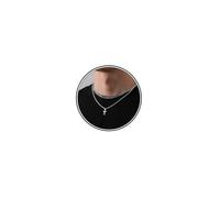 Rajputana Layered Initial A-Z Chaîne avec Des Lettres, Collier pour Garçons, Collier de Lettres En Acier Inoxydable 18+20 Figaro Chaîne de Bijoux De Corde Cadeaux pour Ami Hommes Femmes