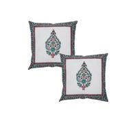 Rajrang Housses de Coussin, Orange