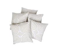 Rajrang Résumé Ethnique Canapé Blanc Housse de Coussin pour la décoration