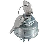 RAJVI Démarreur d'allumage pour tondeuse à gazon avec 5 bornes à bêche, avec clé pour Husqvarna 725-0267 725-0267A 925-0267 925-0267A