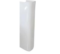 RAK Ceramics Colonne pour lavabo Orient Ninfea sanitaire céramique RAK H. 68, Porcelaine, Nénuphar, Standard