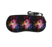 RAKFURF Casestarry Sky Universe Étui à lunettes de soleil en néoprène ultra léger coloré avec fermeture éclair