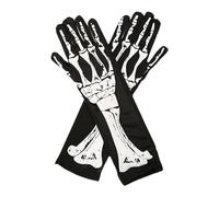Rakiuty Gants Squelettes d'Halloween,Gants Effrayants,pour Soirées à Thème pour Carnaval Halloween Cosplay