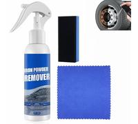 Rakiuty Iron Powder Remover, Enlève la Rouille en Spray, Convertisseur de Rouille, Rust Remover Spray, Stop-Rouille Spray Anti-Rouille, Antirouille Voiture,100ml