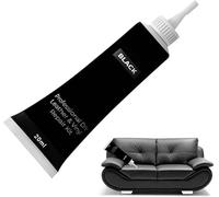 Rakiuty Renovateur Cuir, Pâte Réparatrice Cuir, 20ml, Noir