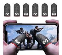Rakizbe Manchons de doigts pour manette de jeu mobile haute sensibilité anti-transpiration respirant sans couture pour PUBG/couteaux out/règles de survie