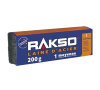 Laine d'acier Rakso type 1, 200 grammes