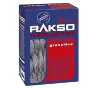 RAKSO Tapis en laine d'acier grossière