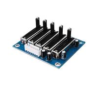 RAKSTORE Carte d'égaliseur stéréo 5 bandes EQ réglable 5 segments Audio Preamplificateur de tonalité Module double alimentation