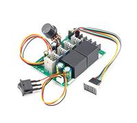 RAKSTORE Contrôleur de vitesse de moteur électrique PWM DC10-55 V avec interrupteur réversible - Entrée 60 A 12 V 24 V 36 V 48 V