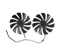 RAKSTORE FDC10U12S9-C CF1010U12S Ventilateur de carte graphique compatible avec ASRock RX 5700 RX 5700 XT Challenger Silencieux Ventilateur de rechange