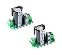 RAKSTORE Lot de 2 modules d'alimentation unique redresseur de carte filtrante amplificateur de puissance non régulateur 8 A 3300 UF/50 V