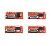 RAKSTORE Lot de 4 modules de télécommande sans fil LR43B 433 MHz Superhétérodyne RF à monter soi-même LR43B-433M ASK