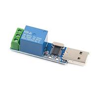 RAKSTORE Module de relais USB de type LCUS-1 - Convertisseur électronique PCB USB - Interrupteur de contrôle intelligent