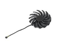 RAKSTORE PLD10010B12HH Ventilateur pour cartes graphiques 95 mm Compatible avec MSI RX 6600 6600XT RX 6700 XT MECH 2 ventilateurs silencieux (B)