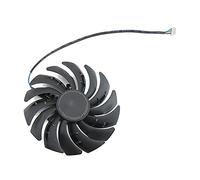 RAKSTORE PLD10010S12HH Lot de 2 ventilateurs de carte graphique 95 mm compatibles avec MSI RTX 3070 RTX 3060 Ti VENTUS 2 ventilateurs silencieux (A)
