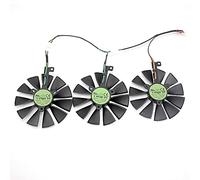 RAKSTORE T129215SH T129215SL Ventilateur de carte graphique 88 mm Compatible avec ASUS ROG STRIX RTX 2060 RTX 2060 SUPER RTX 2070 Ventilateur silencieux