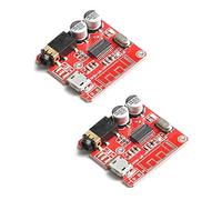 RAKSTORE XY-BT-Mini Lot de 2 modules de carte récepteur audio Bluetooth BLE 4.1 MP3 sans perte haut-parleurs stéréo musique 3,7-5 V
