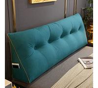 RAKTOV Coussin lombaire confortable pour lit, coussin dossier pour lecture, coussin triangulaire pour tête de lit, coussin cale, grand coussin de lecture - Pour baie vitrée, tatami, canapé, chambre à