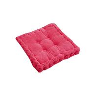 RAKTOV Coussin rehausseur, épais - Coussins de sol doux pour yoga, méditation, chaise pour adultes, fauteuil, chaises de salle à manger - Grand coussin de jardin ferme en coton PP - 40 x 40 x 8 cm,