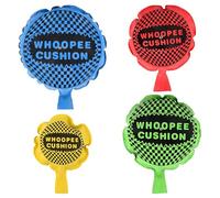 Rakuker Coussin Peteur, 4 Pièces Coussin Péteur, Coussins Whoopie, Farce Péteur Autogonflant, Prout Petteur Whopee Cushion pour Farce et Attrape Adulte et Blague, Seulement du Son, Pas d'odeur