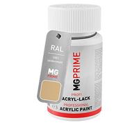 RAL 1001 Beige mat satiné stylo retouche 50 ml à séchage rapide