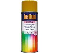 Belton Bombe peinture Spectral RAL 1012 Jaune citron Mat aérosol 400 ml réparation carrosserie