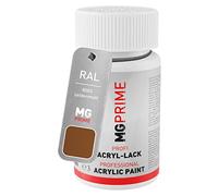 RAL 8003 Brun argile/Clay brown mat satiné stylo retouche 50 ml à séchage rapide