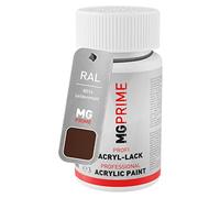 RAL 8016 Brun acajou/Mahogany brown mat satiné stylo retouche 50 ml à séchage rapide