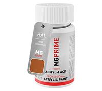 RAL 8023 Brun orangé/Orange brown mat satiné stylo retouche 50 ml à séchage rapide