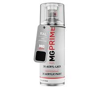 RAL 9005 Noir foncé/Jet black mat satiné acrylique bombe aérosol 2C 400ml séchage rapide