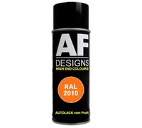 RAL2010 SIGNALORANGE Spray de peinture mat pour voiture DIY