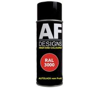 RAL3000 ROUGE FEU Spraydose mat Laque en aérosol Bombe de peinture DIY Peinture pour voiture