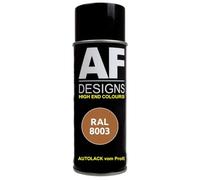 RAL8003 Bombe de peinture en spray mat pour peinture auto Marron argile