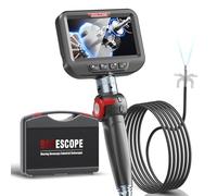 Ralcam Endoskopkamera mit Licht Endoscope Camera - Endoskop 6,2mm Inspektionskamera 4,3" HD 720P Rohrkamera, Kameras mit 6 LED, IP67 Wasserdicht 2M Halbstarre Kabel Teleskopkamera Kfz Werkzeug