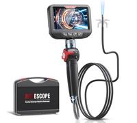 Ralcam Endoskopkamera mit Licht Endoscope Camera - Endoskop 8,5 mm Inspektionskamera 4,3" HD 1080P Rohrkamera, Kameras mit 10 LED, IP67 Wasserdicht 1.5M Halbstarre Kabel Teleskopkamera Kfz Werkzeug