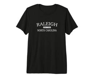 Raleigh Caroline du Nord - NC T-Shirt Haut de Gamme