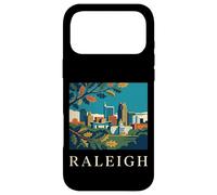 Raleigh Caroline du Nord Rétro Vintage Skyline Capitol Park Coque pour iPhone 17 Pro Max