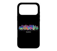 Raleigh North Carolina NC Aquarelle Souvenir Sky Line Coque pour iPhone 17 Pro Max