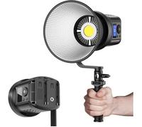 RALENO 80W LED Studio Video Light, Continuous Lighting with 5600K 7200Lux 1M CRI 95+ Brightness Adjustable, Efficiency Cooling Fan a