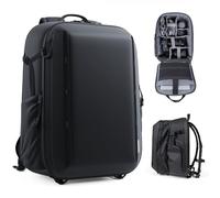 RaLeno Sac à Dos pour Caméra, Étui de Caméra Imperméable en Coque Rigide avec Compartiment Frontal Extensible pour Appareil Photo DSLR, Drone DJI Mavic/Ordinateur Portable de 16 Pouces/Trépied