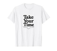 Ralentir - Line Art Statement Motiv T-Shirt
