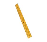 Ralentisseur modulaire en Caoutchouc avec Bande Jaune Haute réflectivité, pour Routes, parkings, entrepôts et salles de Concert (Couleur 1, 100 x 10 x 2 cm)