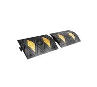 Ralentisseur Robuste, épaisseur 4/5 cm, Dispositif de stabilisation de la Circulation, Montage Facile, idéal pour Les allées, Les parkings et Les Voies Scolaires.