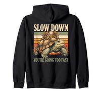 Ralentissez Vous Allez trop Vite Tortue Sweat à Capuche