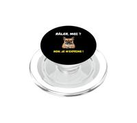 râler Moi ? Non Je m'exprime râleur grognon Humour Chien PopSockets PopGrip pour MagSafe