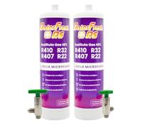 Ralerfresh RS Gaz réfrigérant R410, R32, R407 et R22 réfrigérant pour climatisation type split (2 bouteilles + clés)