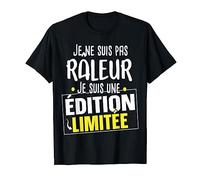 Râleur Grincheux Grognon Cadeau Homme Humour Papa Collègue T-Shirt